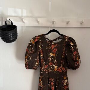 Saylor Floral Puff Sleeve Dress